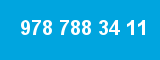 978 788 34 11 978 788 34 11